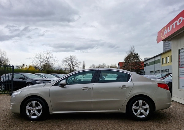 Peugeot 508 cena 42900 przebieg: 182000, rok produkcji 2014 z Kwidzyn małe 781